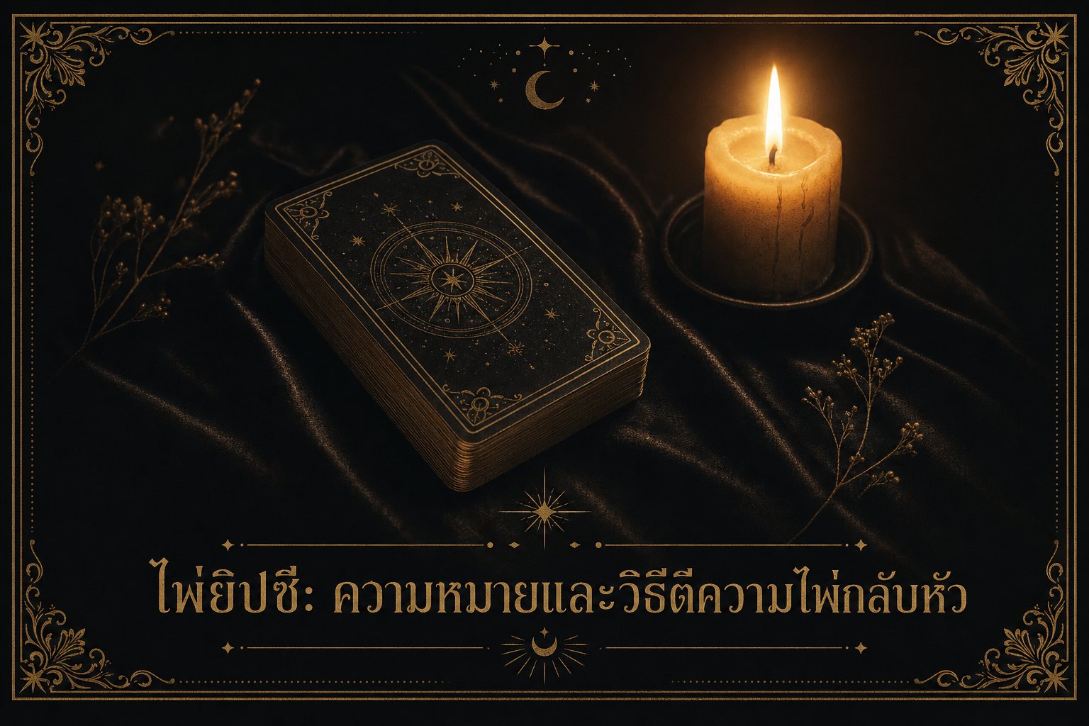 ไพ่ยิปซี: ความหมายและวิธีตีความไพ่กลับหัว