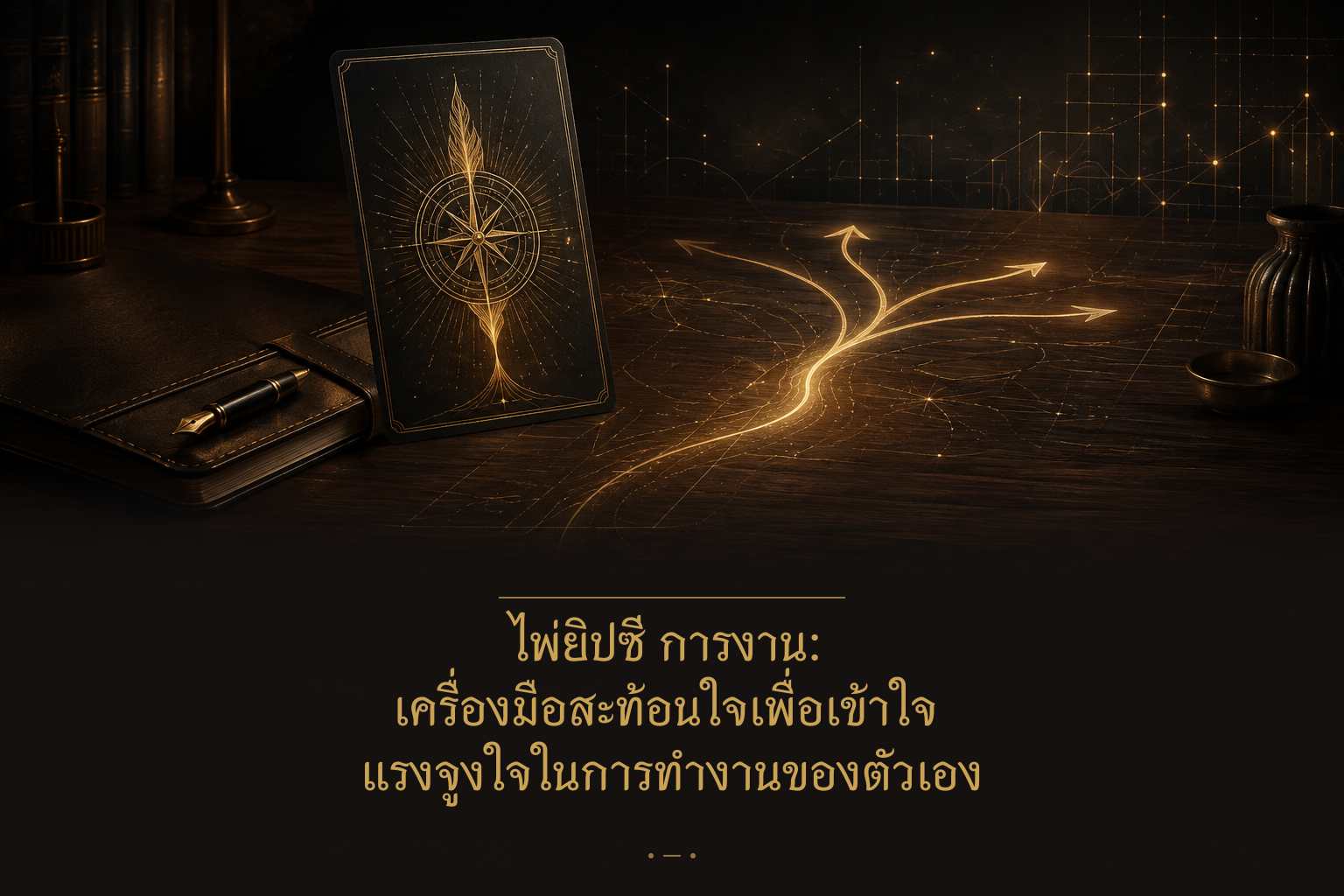 ไพ่ยิปซี การงาน: เครื่องมือสะท้อนใจเพื่อเข้าใจแรงจูงใจในการทำงานของตัวเอง