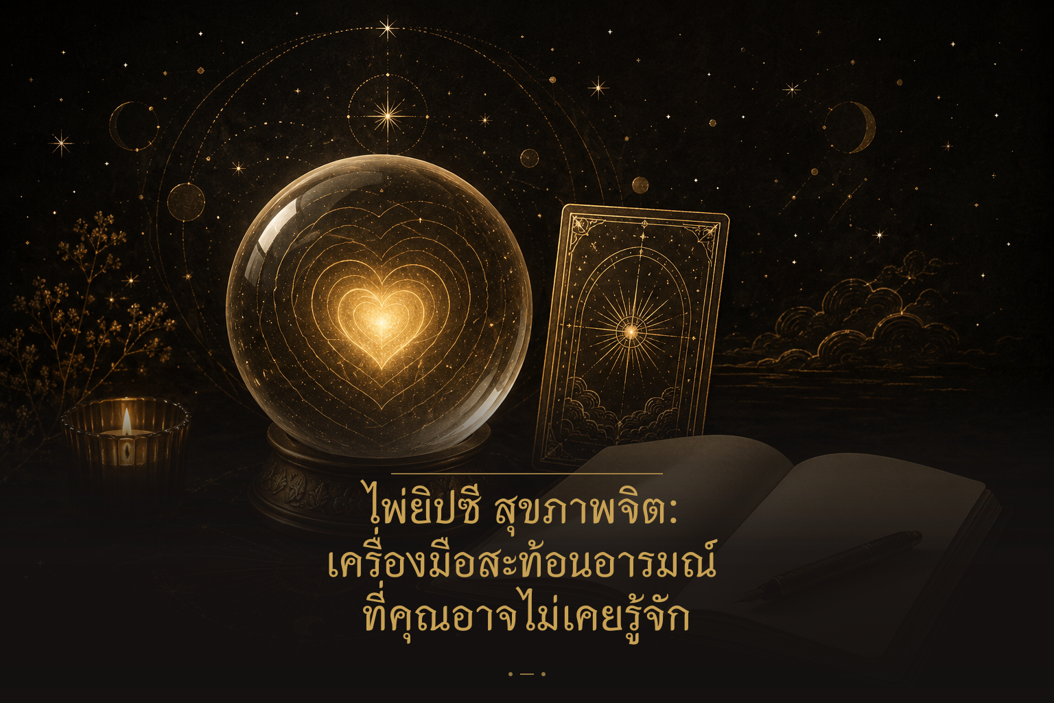 ไพ่ยิปซี สุขภาพจิต: เครื่องมือสะท้อนอารมณ์ที่คุณอาจไม่เคยรู้จัก