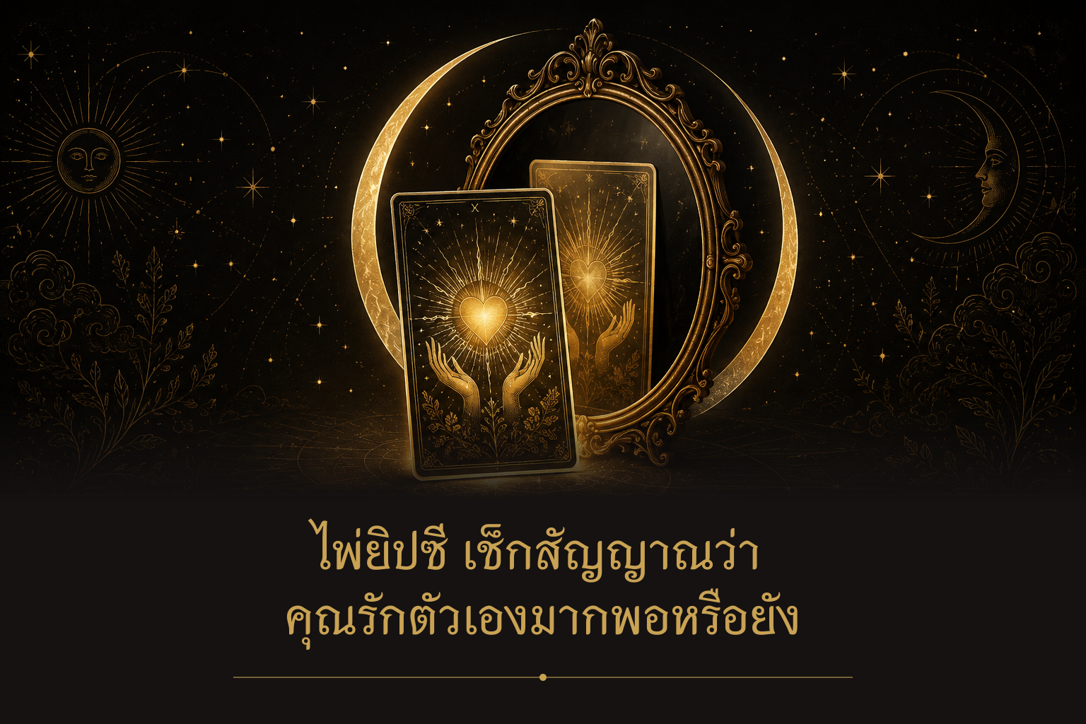 ไพ่ยิปซี เช็กสัญญาณว่าคุณรักตัวเองมากพอหรือยัง