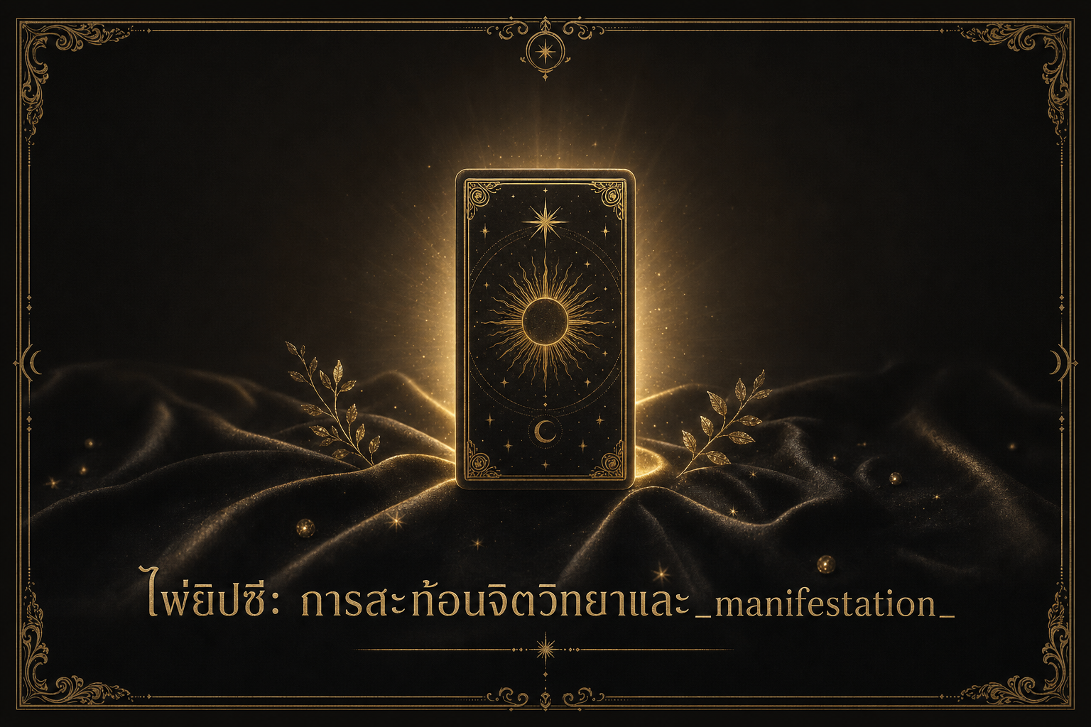 ไพ่ยิปซี: การสะท้อนจิตวิทยาและ_manifestation_